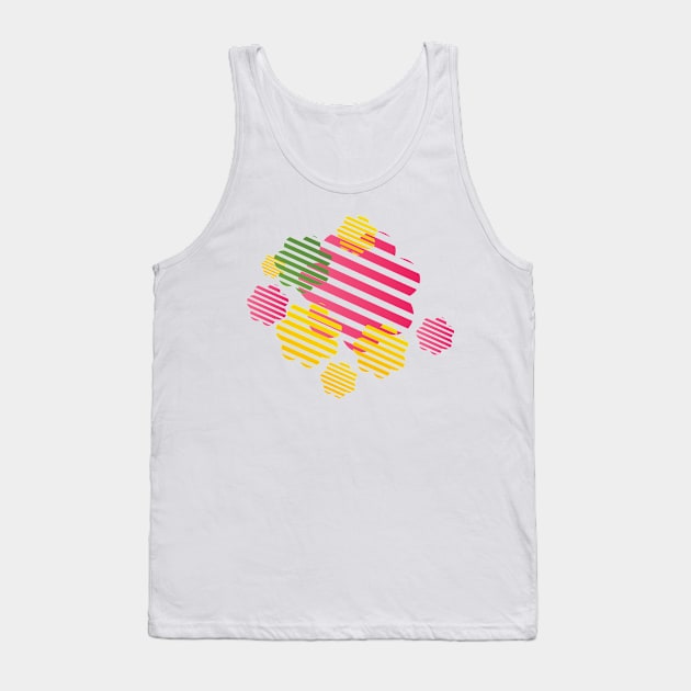 Flora vector (6)a5 Tank Top by inkonthread